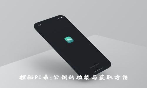 探秘PI币：公钥的功能与获取方法